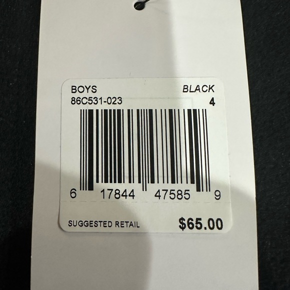 Nike Kids Jacket Black Fleece Lined 86C531 Size XS 3-4 y/o - Picture 8 of 10